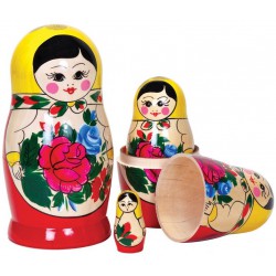 Poupée Matrioshka (5-parties)