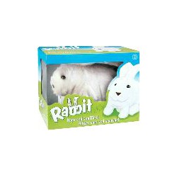 Lapin blanc peluche...